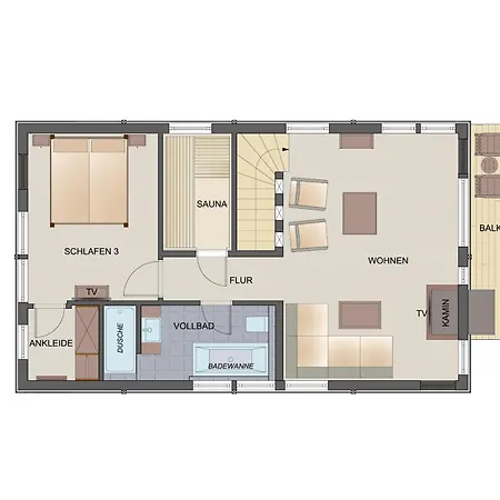 Dom wakacyjny Typ A - Honolulu *